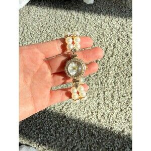 gold pearl watch